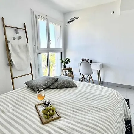 Apartmán Tete En L'air- Cocon Lumineux- Centre Muret- Parking Et Commodites *
